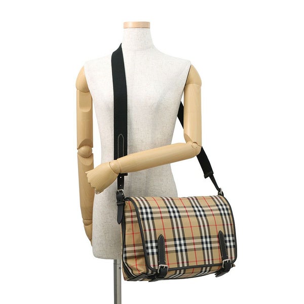 バーバリー ショルダーバッグ ノバチェック メッセンジャーバッグ ナイロン 4077391 BURBERRY