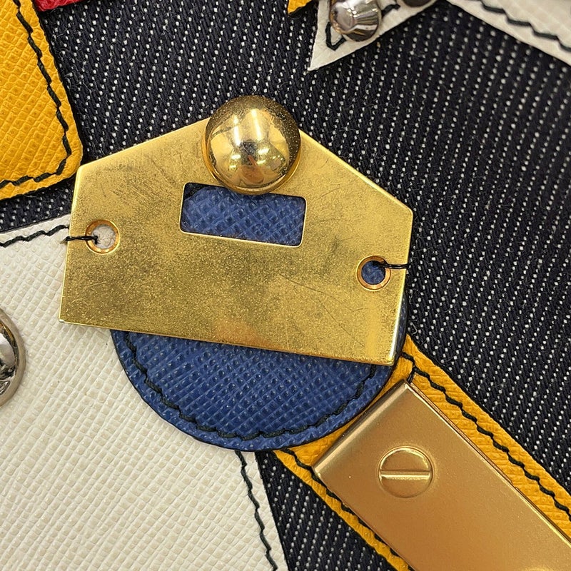 プラダ トートバッグ カナパ CANAPA ロボット キャンバス 1BG439 PRADA 2way