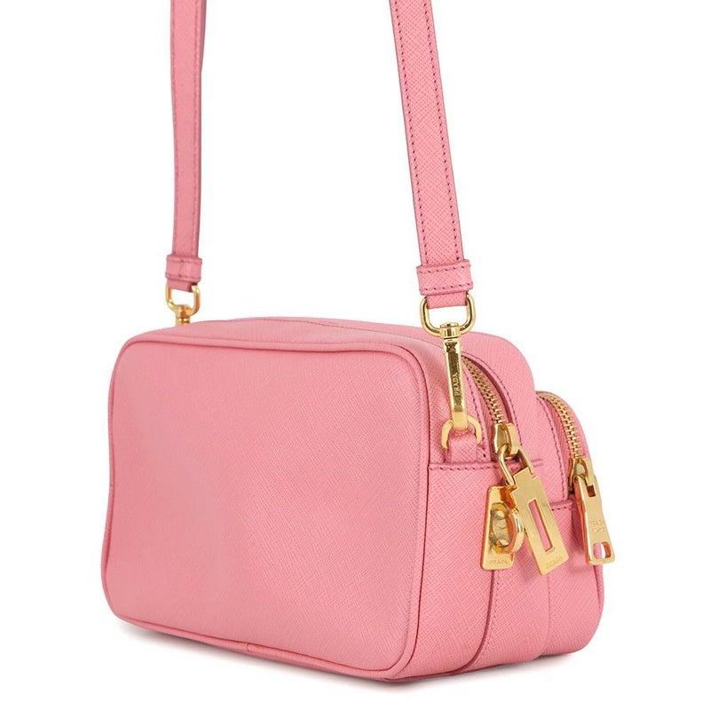 プラダ ショルダーバッグ トライアングルロゴ サフィアーノレザー BT1010 PRADA