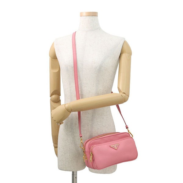 プラダ ショルダーバッグ トライアングルロゴ サフィアーノレザー BT1010 PRADA