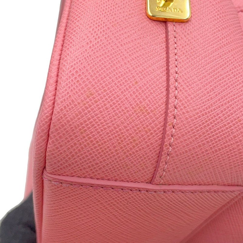 プラダ ショルダーバッグ トライアングルロゴ サフィアーノレザー BT1010 PRADA