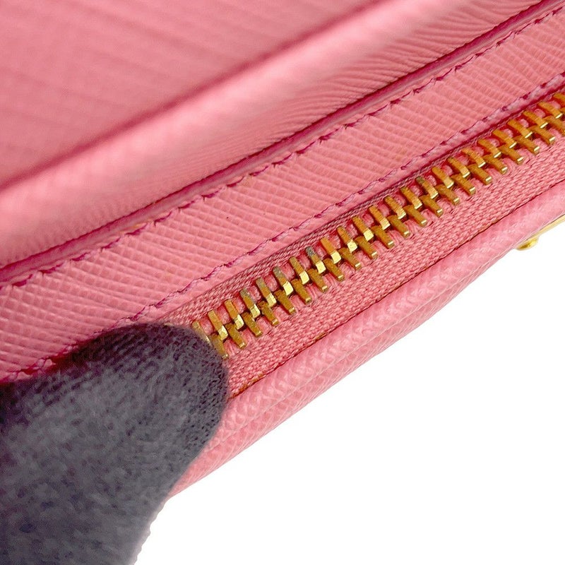 プラダ ショルダーバッグ トライアングルロゴ サフィアーノレザー BT1010 PRADA