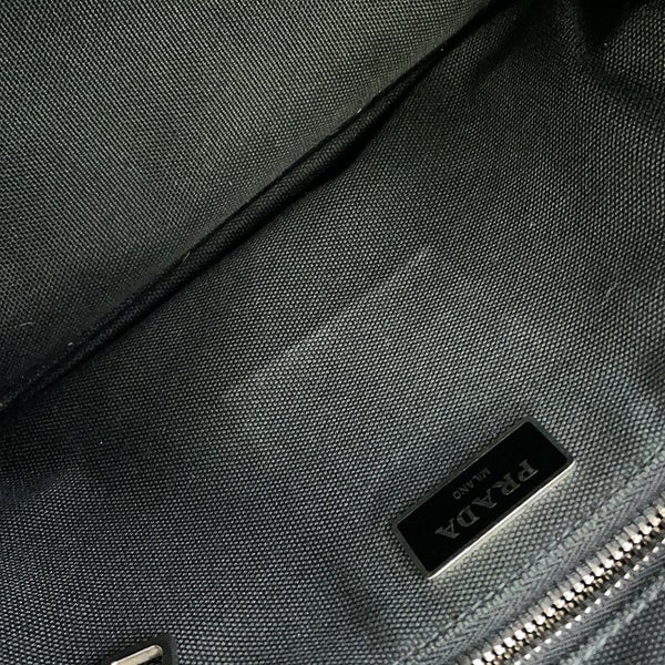 プラダ トートバッグ カナパ CANAPA キャンバス 1BG439 PRADA 2way 黒