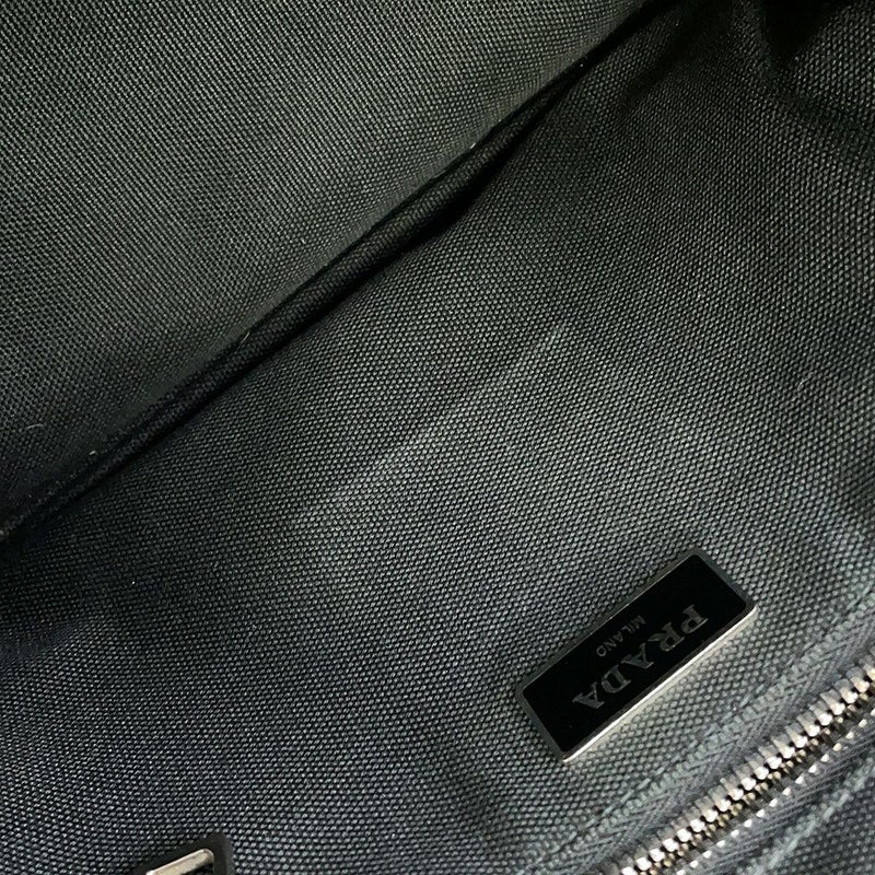 プラダ トートバッグ カナパ CANAPA キャンバス 1BG439 PRADA 2way 黒