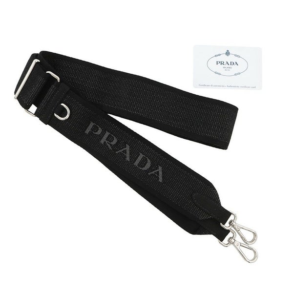 プラダ トートバッグ カナパ CANAPA キャンバス 1BG439 PRADA 2way 黒