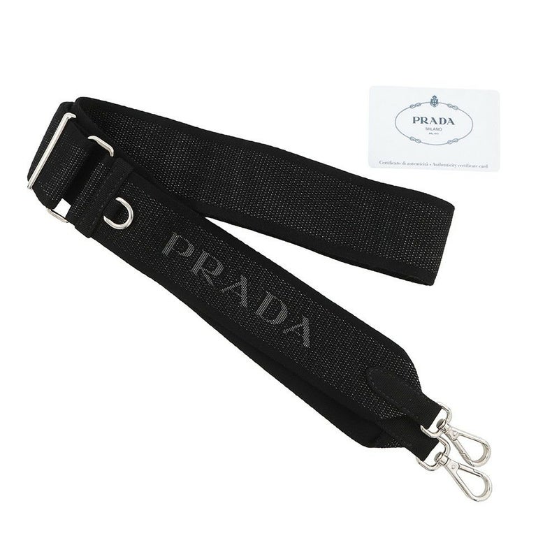 プラダ トートバッグ カナパ CANAPA キャンバス 1BG439 PRADA 2way 黒