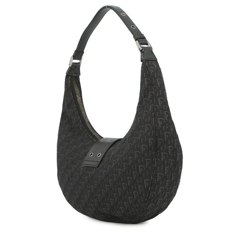 クリスチャン・ディオール ハンドバッグ オブリーク ストリートシック Christian Dior 黒 トロッター