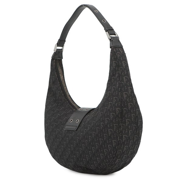 クリスチャン・ディオール ハンドバッグ オブリーク ストリートシック Christian Dior 黒 トロッター