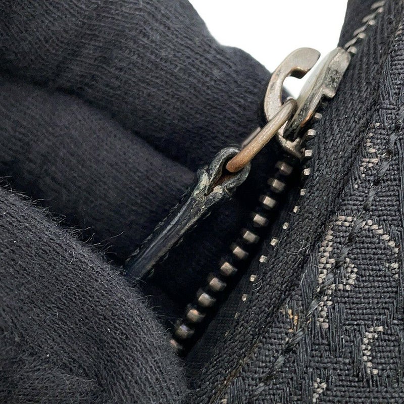 クリスチャン・ディオール ハンドバッグ オブリーク ストリートシック Christian Dior 黒 トロッター