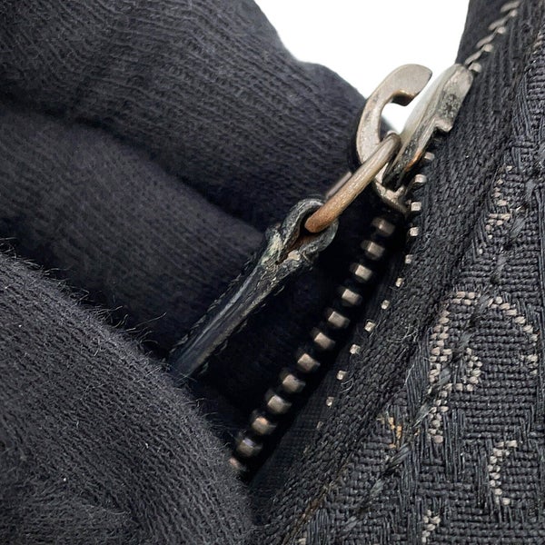 クリスチャン・ディオール ハンドバッグ オブリーク ストリートシック Christian Dior 黒 トロッター