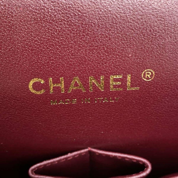 シャネル チェーンショルダーバッグ マトラッセ34 マキシ ココマーク ダブルフラップ キャビアスキン A58601 デカマト 黒