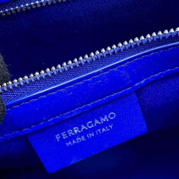 サルヴァトーレ・フェラガモ ハンドバッグ ロゴ キャンバス 214988 Ferragamo バッグ