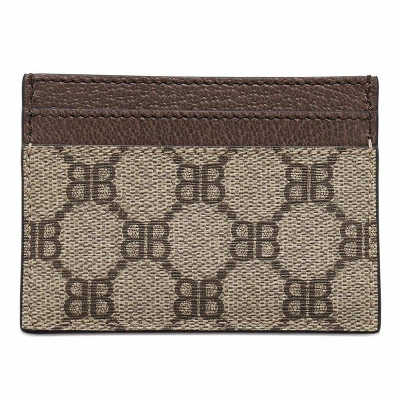 バレンシアガ カードケース ハッカープロジェクト グッチ コラボ レザー 680386 BALENCIAGA 定期入れ