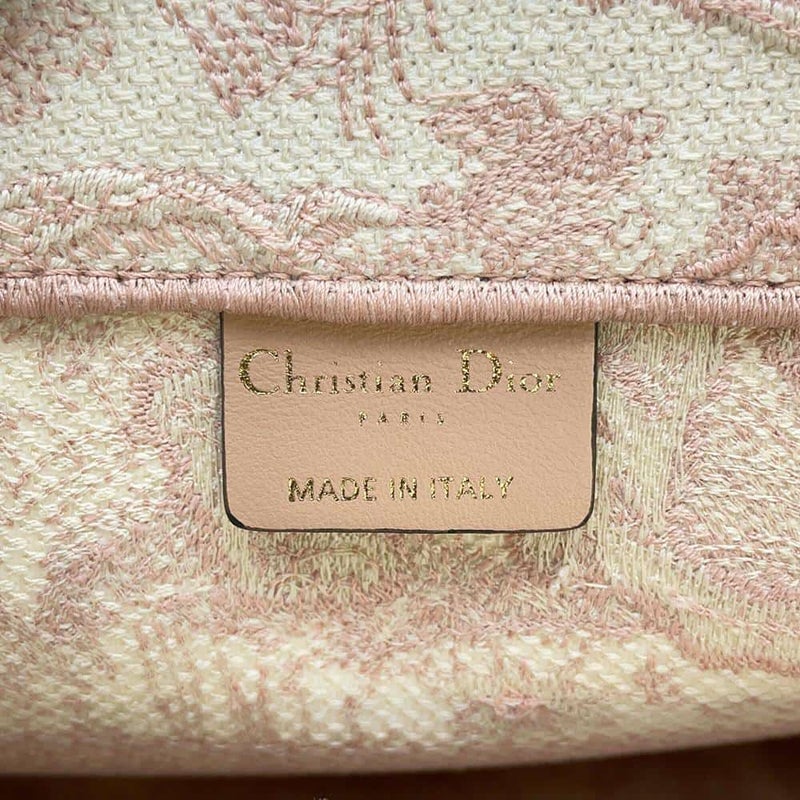 クリスチャン・ディオール トートバッグ ブックトート トワル ドゥ ジュイ エンブロイダリー ミディアム M1296ZTDT_M31I