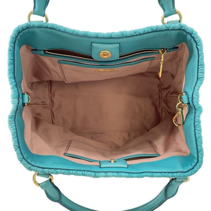 ミュウミュウ ハンドバッグ マテラッセ クリスタル レザー RN0896 MIUMIU 2way