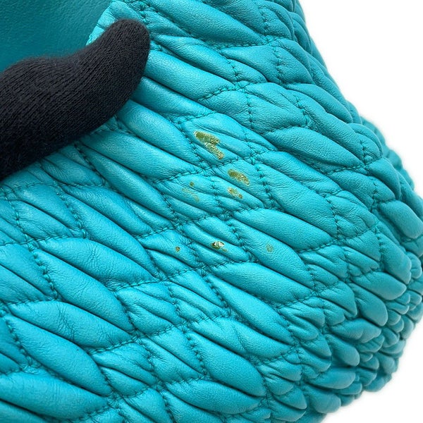 ミュウミュウ ハンドバッグ マテラッセ クリスタル レザー RN0896 MIUMIU 2way