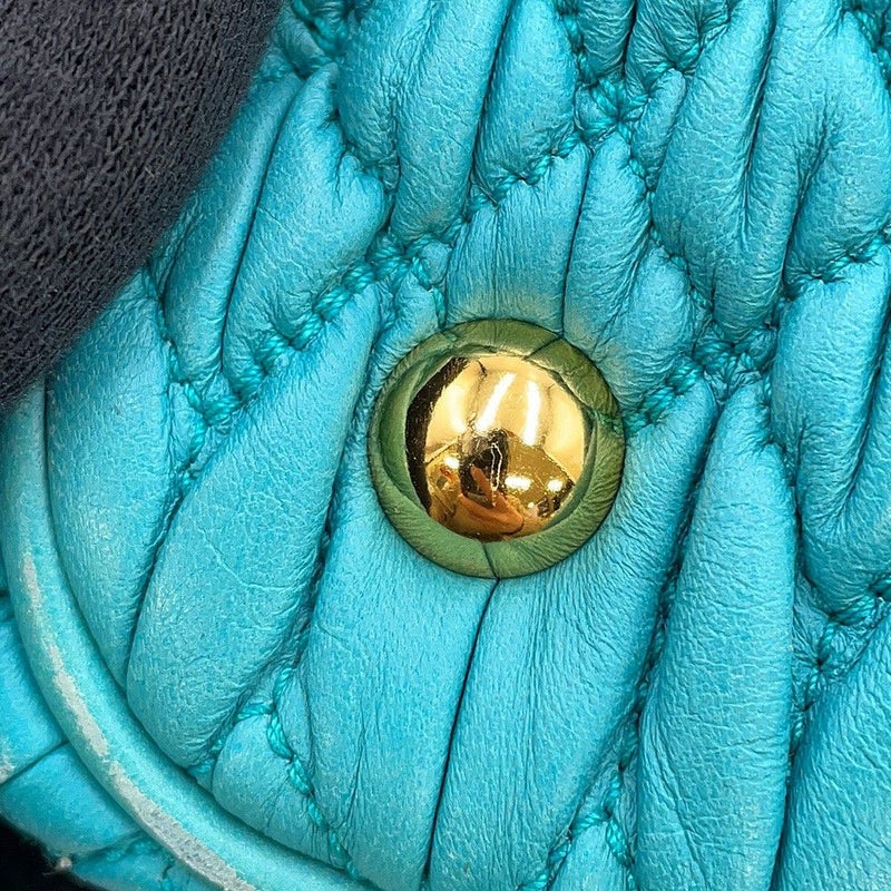 ミュウミュウ ハンドバッグ マテラッセ クリスタル レザー RN0896 MIUMIU 2way