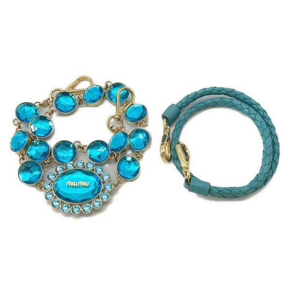 ミュウミュウ ハンドバッグ マテラッセ クリスタル レザー RN0896 MIUMIU 2way