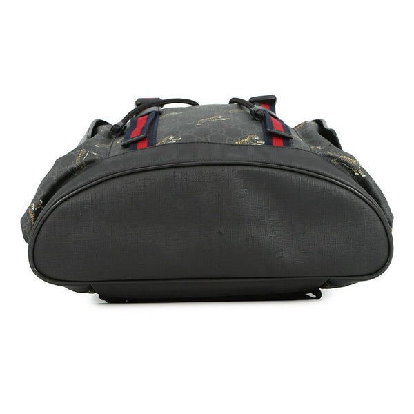 グッチ リュック  シェリーライン トラ タイガー GGスプリーム 495563 GUCCI バッグ バックパック 黒