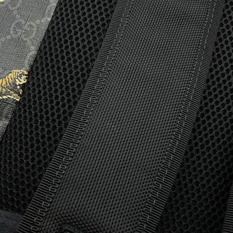グッチ リュック  シェリーライン トラ タイガー GGスプリーム 495563 GUCCI バッグ バックパック 黒