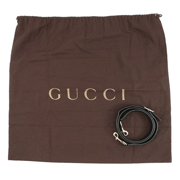 グッチ ハンドバッグ バンブー ショッパー ミディアム トート 323660 GUCCI 2WAYショルダーバッグ 黒