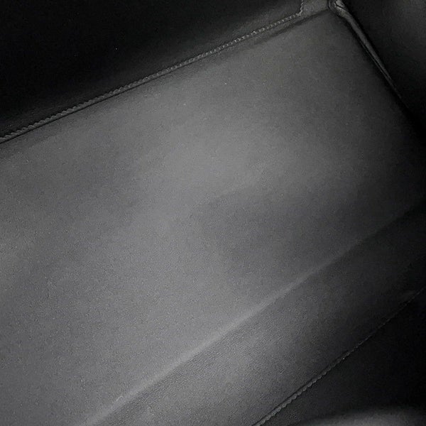 エルメス ハンドバッグ ケリー マキシ 内縫い 42 ブラック/シルバー金具 トゴ W刻印 2wayショルダー 黒