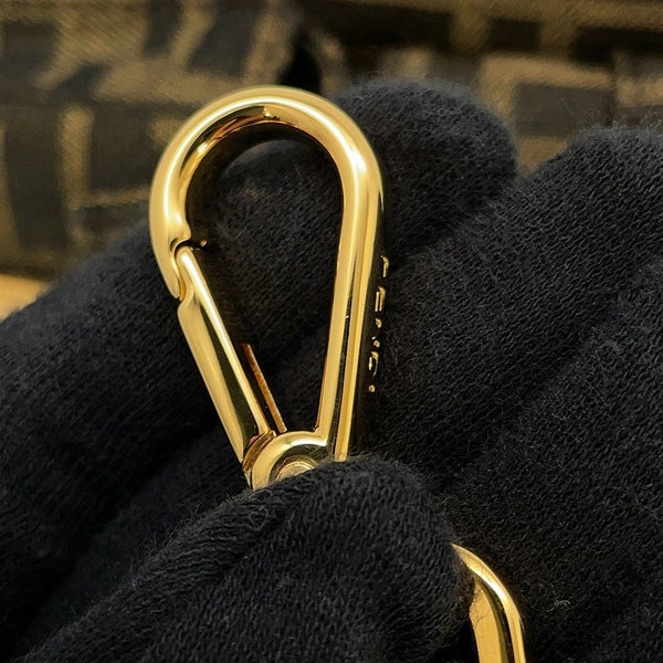 フェンディ ハンドバッグ ズッカ マルチポケット バゲット ジャガード 8BR808 FENDI バッグ 2wayショルダーバッグ