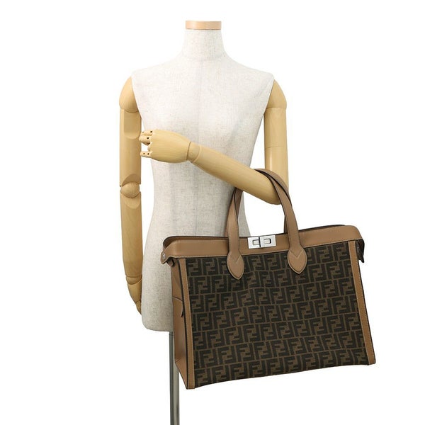 フェンディ ボストンバッグ ピーカブー アイシーユー ズッカ フォーティー 8 7VA566 FENDI バッグ