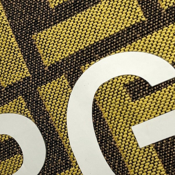 フェンディ ショルダーバッグ フラグメント 藤原ヒロシ コラボ バゲット スリム クラッチ キャンバス 8BS073 FENDI セール品