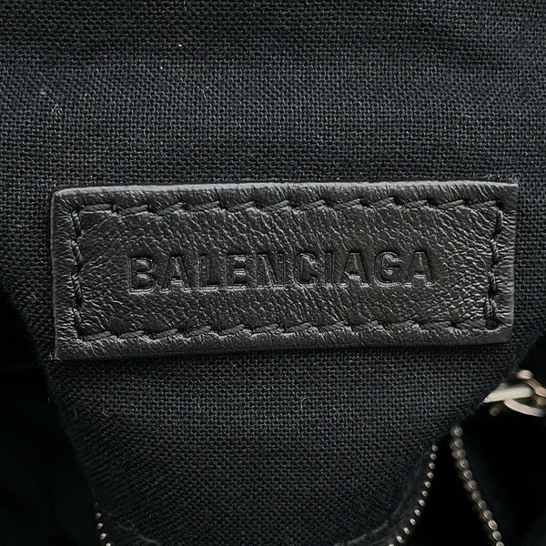 バレンシアガ チェーンショルダーバッグ BBロゴ クラッシュ キルテッド クラッシュカーフレザー 742941 BALENCIAGA バッグ 黒