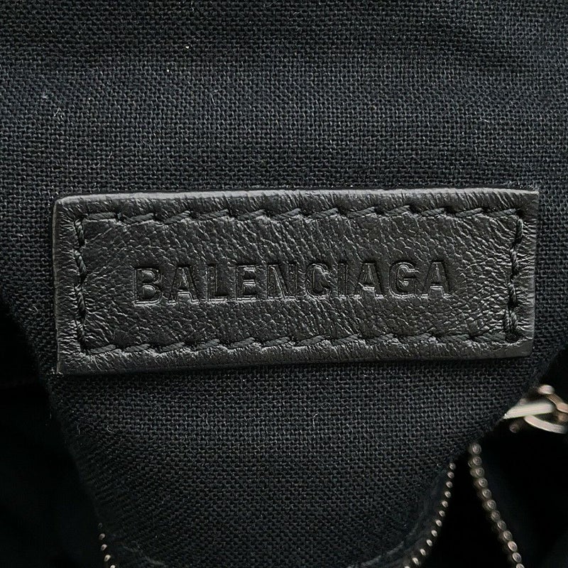 バレンシアガ チェーンショルダーバッグ BBロゴ クラッシュ キルテッド クラッシュカーフレザー 742941 BALENCIAGA バッグ 黒
