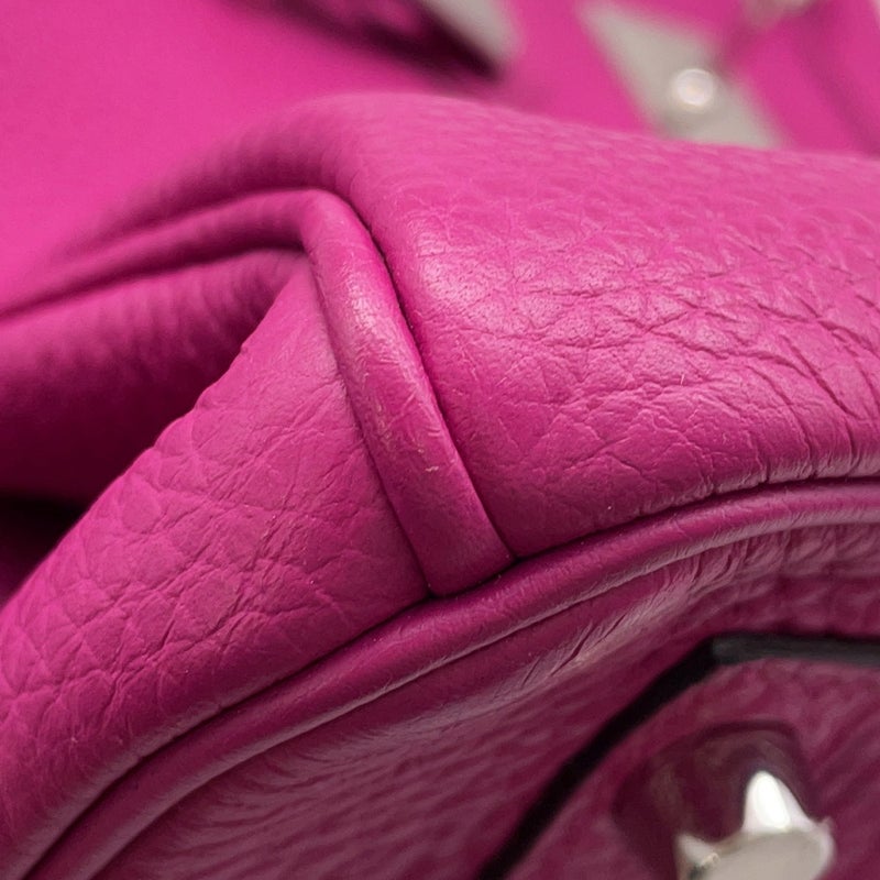 エルメス バーキン30 ローズパープル/シルバー金具 トゴ A刻印 HERMES Birkin ハンドバッグ