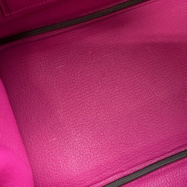 エルメス バーキン30 ローズパープル/シルバー金具 トゴ A刻印 HERMES Birkin ハンドバッグ