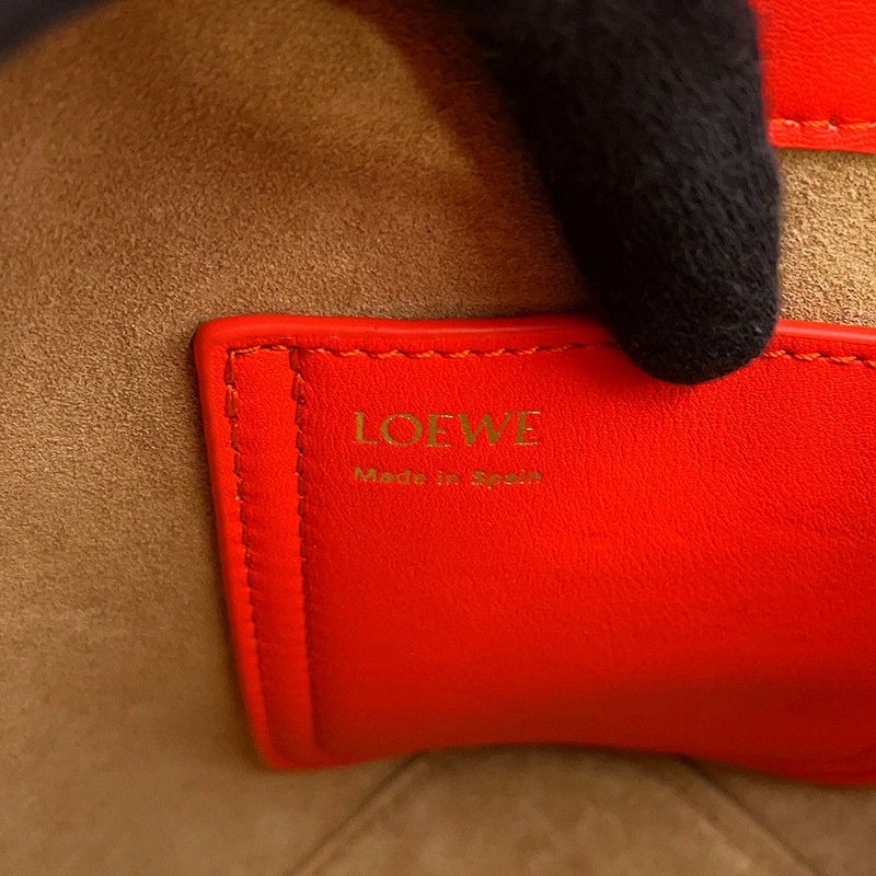 ロエベ ハンドバッグ ペブル バケットバッグ ミニ AANBBBMX01 LOEWE 2way