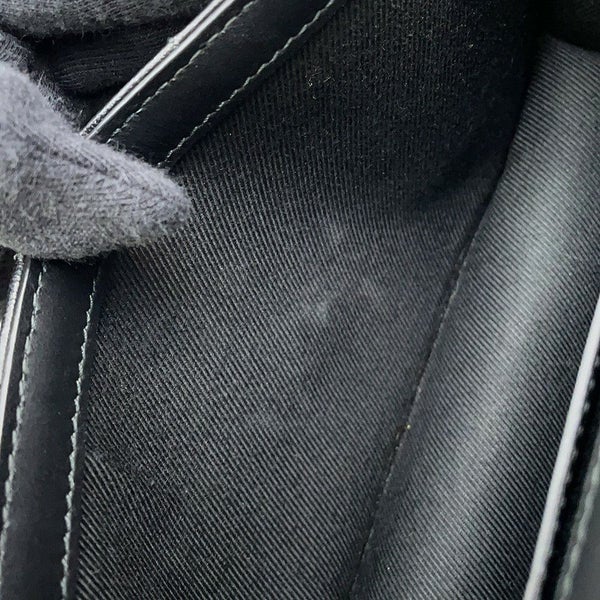 バーバリー チェーンショルダーバッグ ローラクラッチ レザー 8069752 BURBERRY 黒