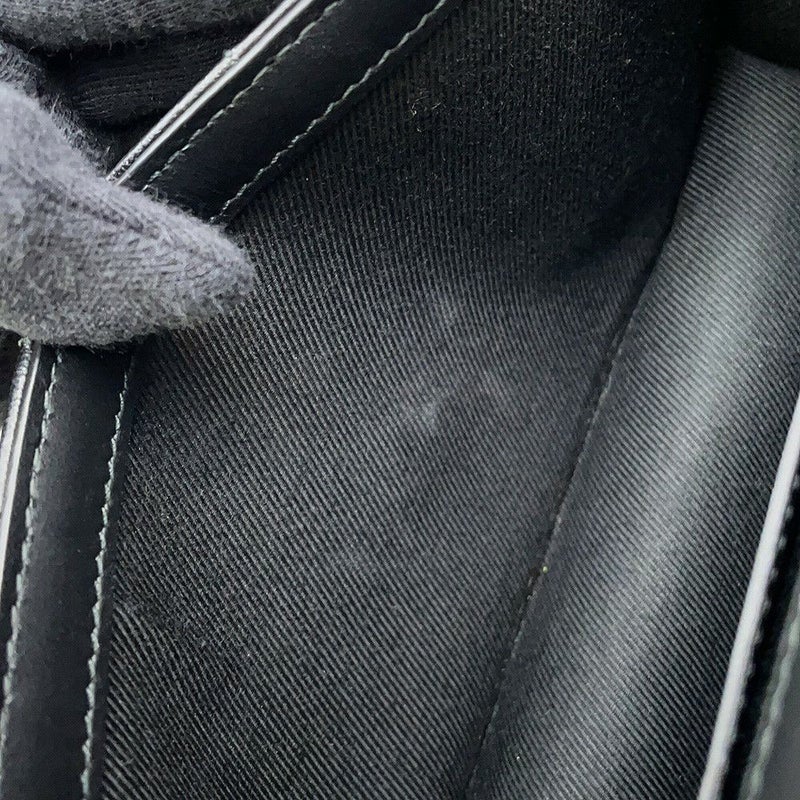 バーバリー チェーンショルダーバッグ ローラクラッチ レザー 8069752 BURBERRY 黒