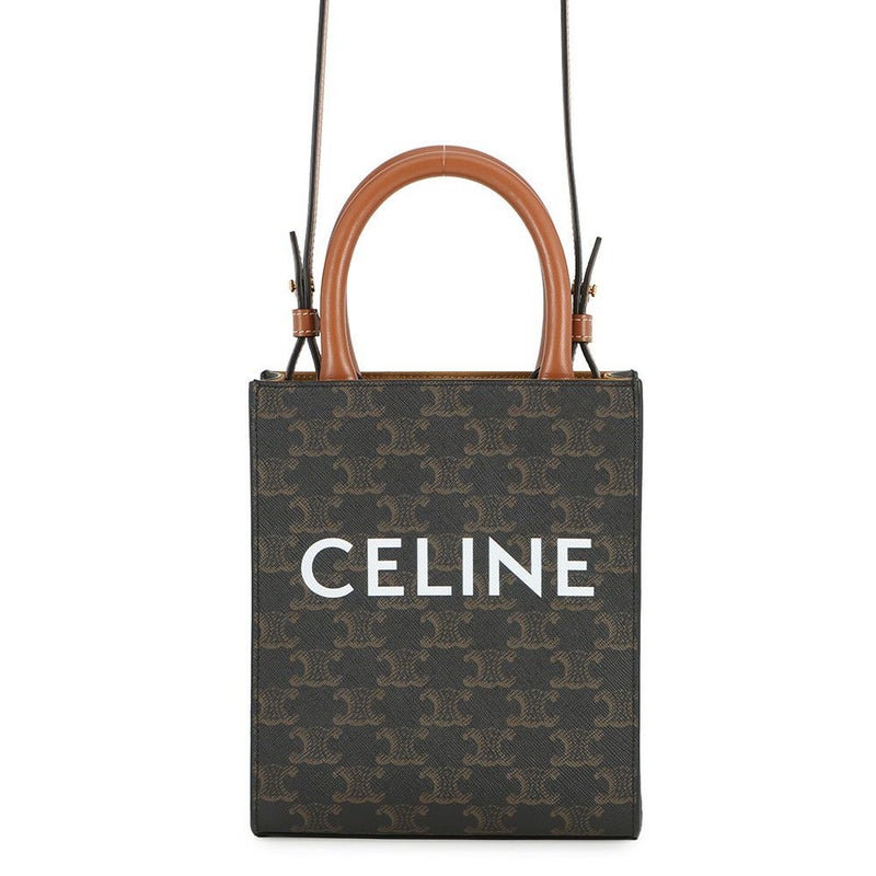 セリーヌ ハンドバッグ トリオンフ ミニ バーティカル カバ 194372 CELINE 2way