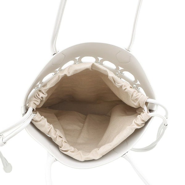 サルヴァトーレ・フェラガモ トートバッグ ガンチーニ 21A012 Ferragamo 白