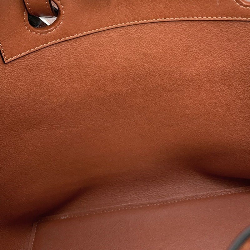 ロエベ トートバッグ ロゴ ウール レザー A717S72X13 LOEWE 2way