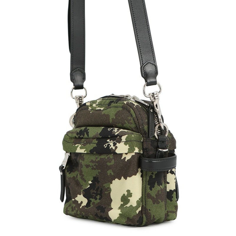 ミュウミュウ ショルダーバッグ カモフラージュ キャンバス 5BH158 MIUMIU