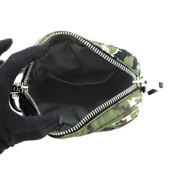 ミュウミュウ ショルダーバッグ カモフラージュ キャンバス 5BH158 MIUMIU