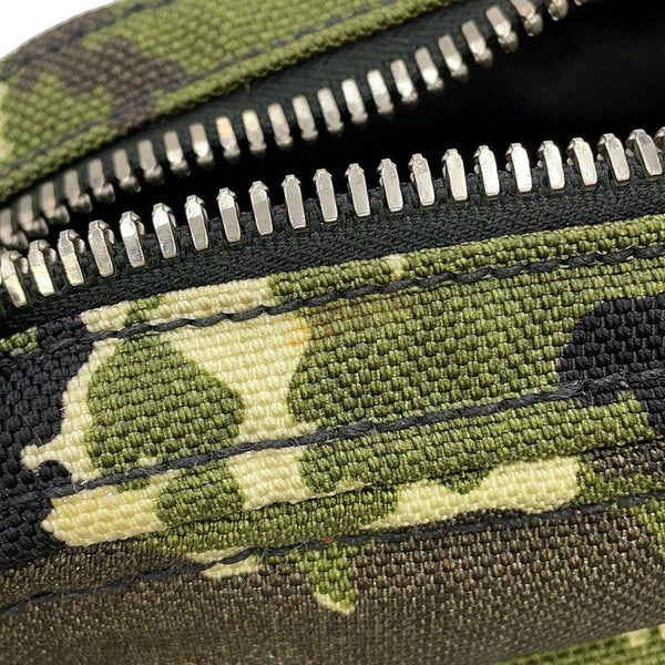 ミュウミュウ ショルダーバッグ カモフラージュ キャンバス 5BH158 MIUMIU