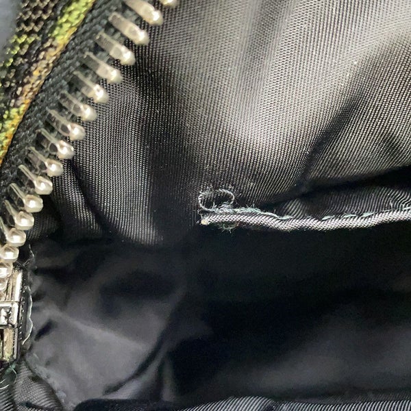 ミュウミュウ ショルダーバッグ カモフラージュ キャンバス 5BH158 MIUMIU