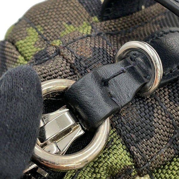 ミュウミュウ ショルダーバッグ カモフラージュ キャンバス 5BH158 MIUMIU