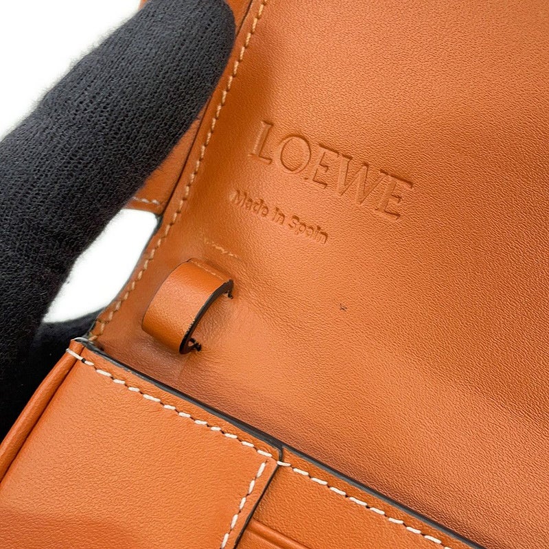 ロエベ ショルダーバッグ アナグラム ヒールバッグ レザー LOEWE