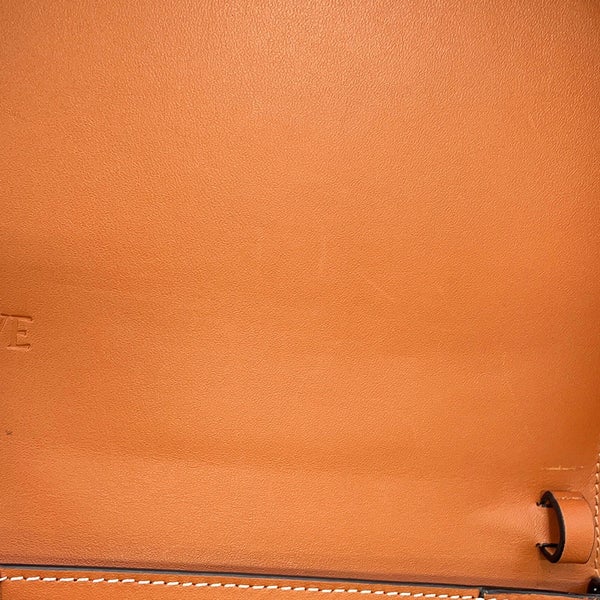 ロエベ ショルダーバッグ アナグラム ヒールバッグ レザー LOEWE