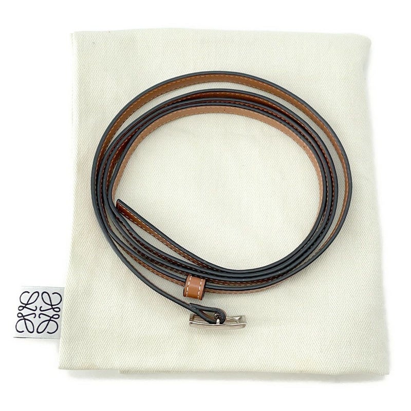 ロエベ ショルダーバッグ アナグラム ヒールバッグ レザー LOEWE