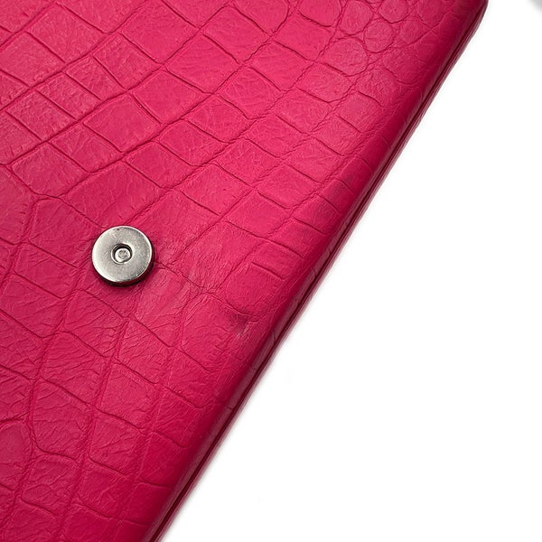 サンローランパリ チェーンショルダーバッグ ケイト ミディアム クロコ型押しレザー354119 SAINT LAURENT PARIS