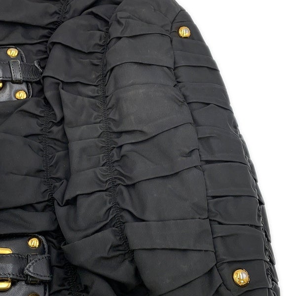 プラダ トートバッグ ギャザー ナイロン BN2346 PRADA 2way 黒