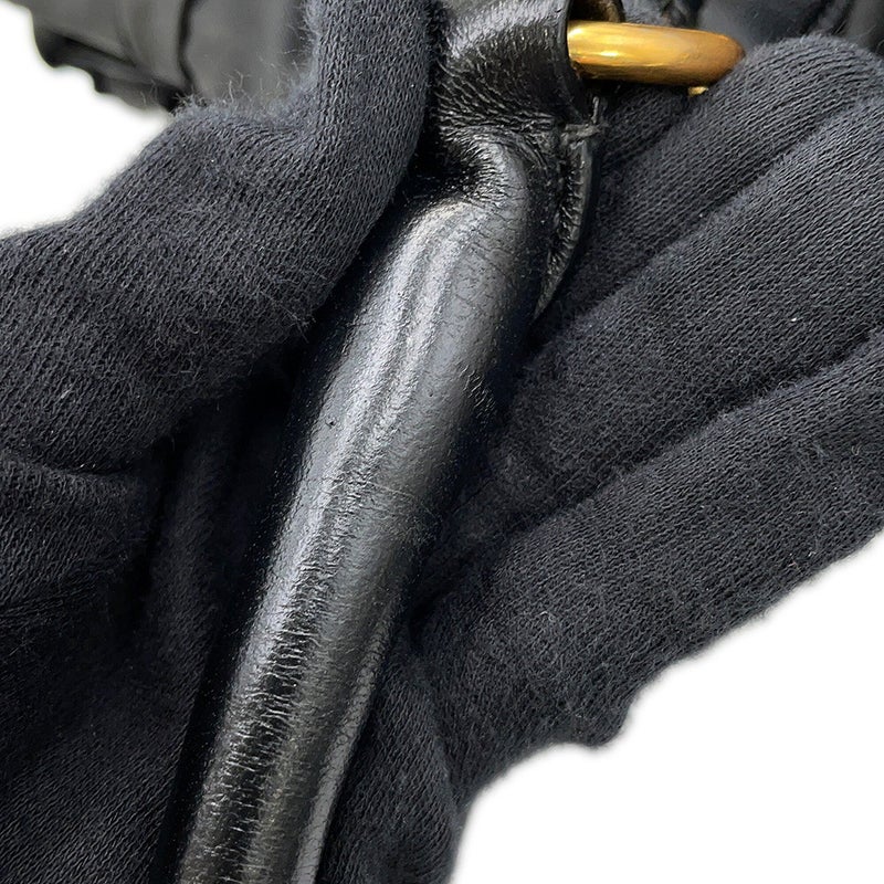 プラダ トートバッグ ギャザー ナイロン BN2346 PRADA 2way 黒